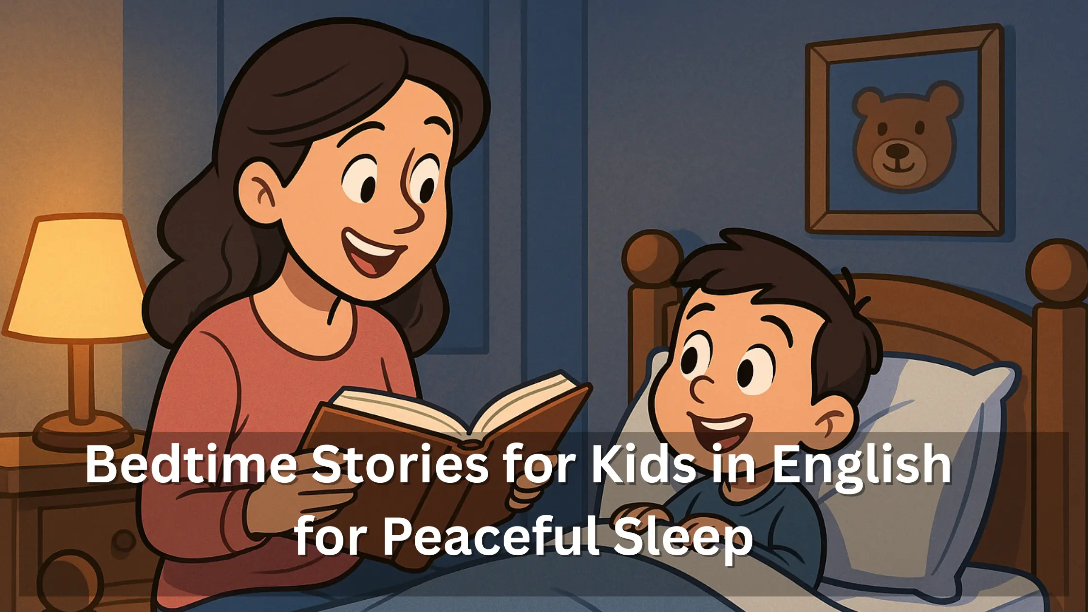 Bedtime Stories for Kids in English for Peaceful Sleep