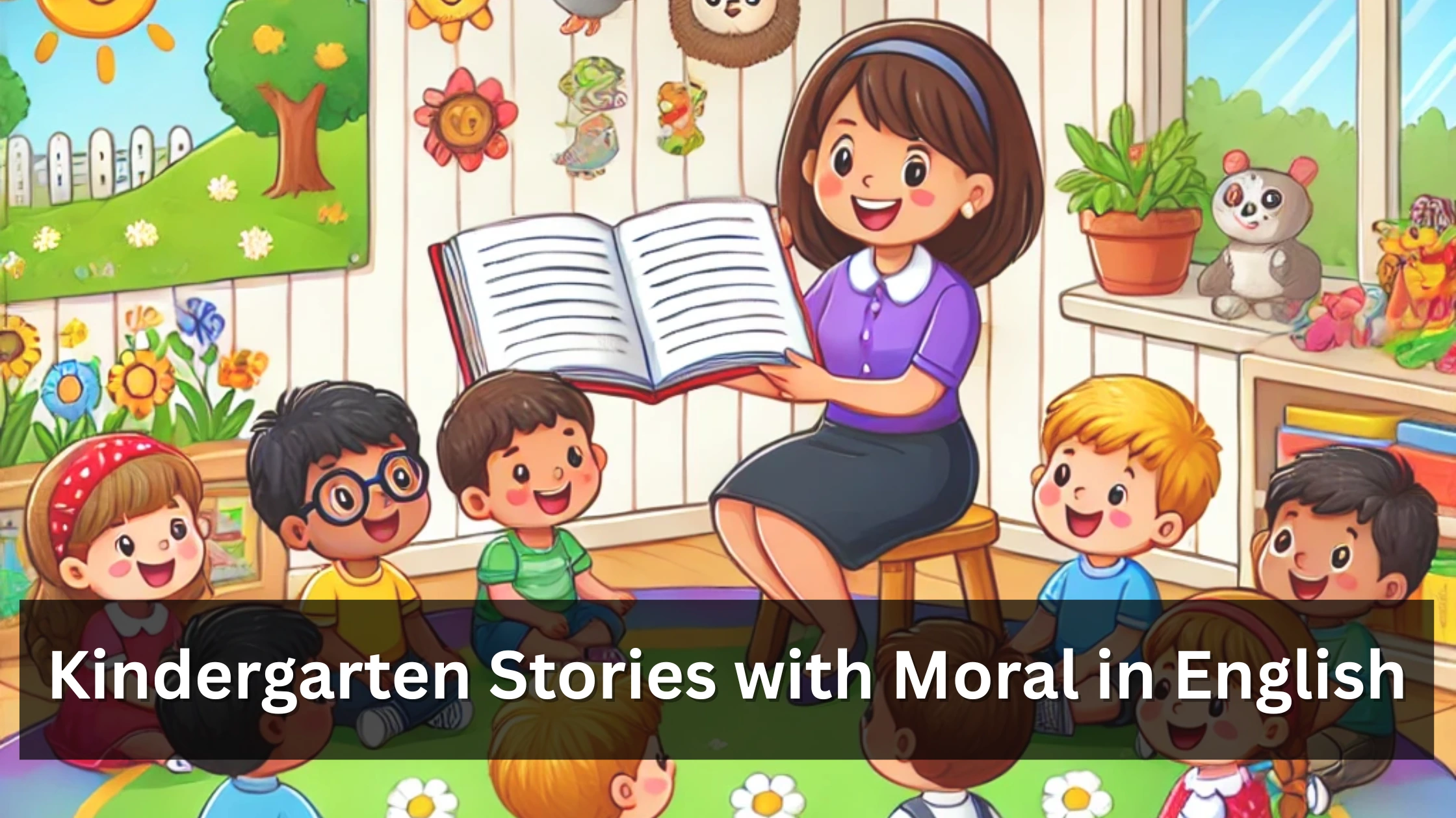 Kindergarten Stories with Moral in English