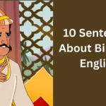 10 Sentences About Birbal in English