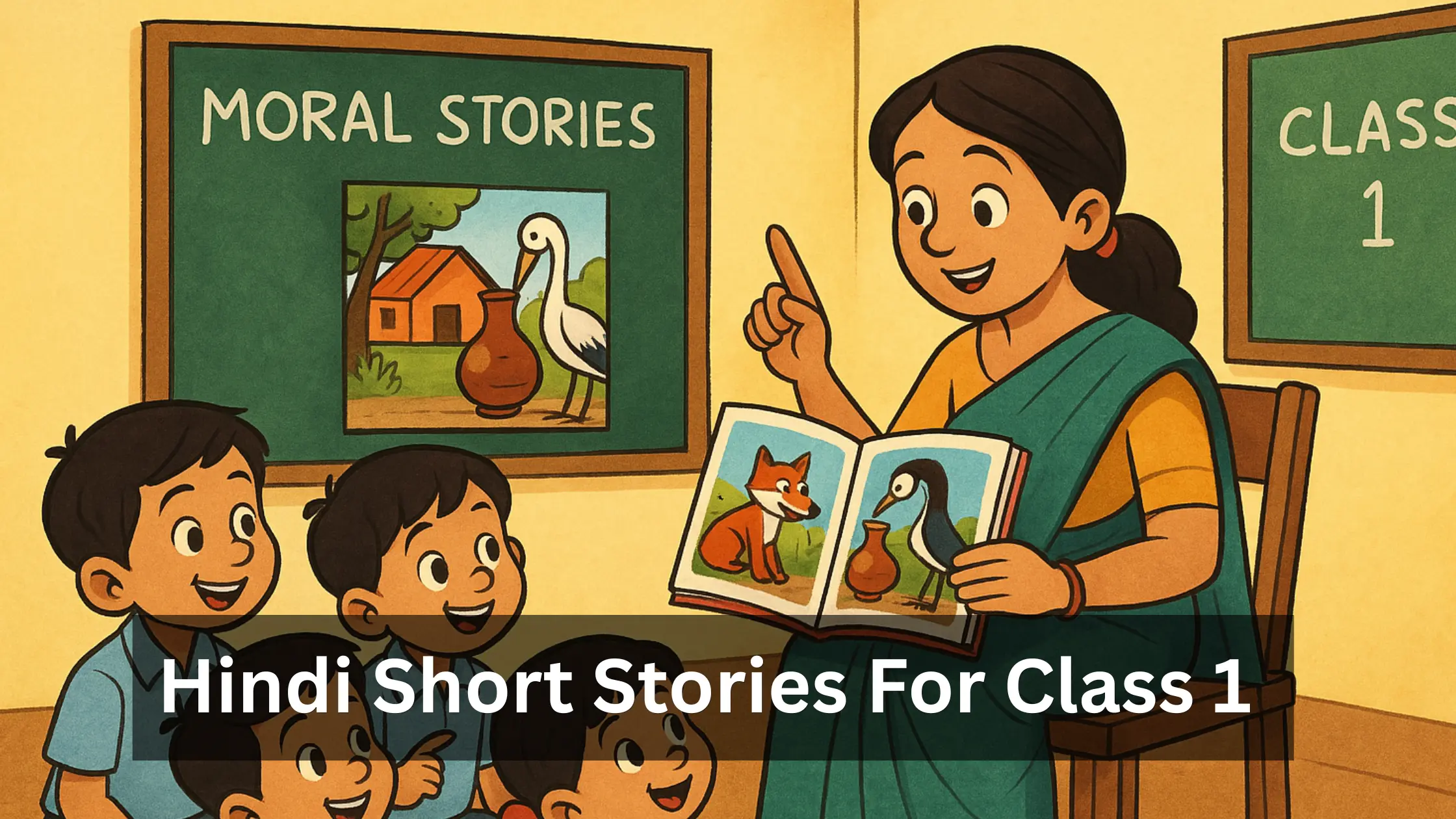 Hindi Short Stories For Class 1 with Moral